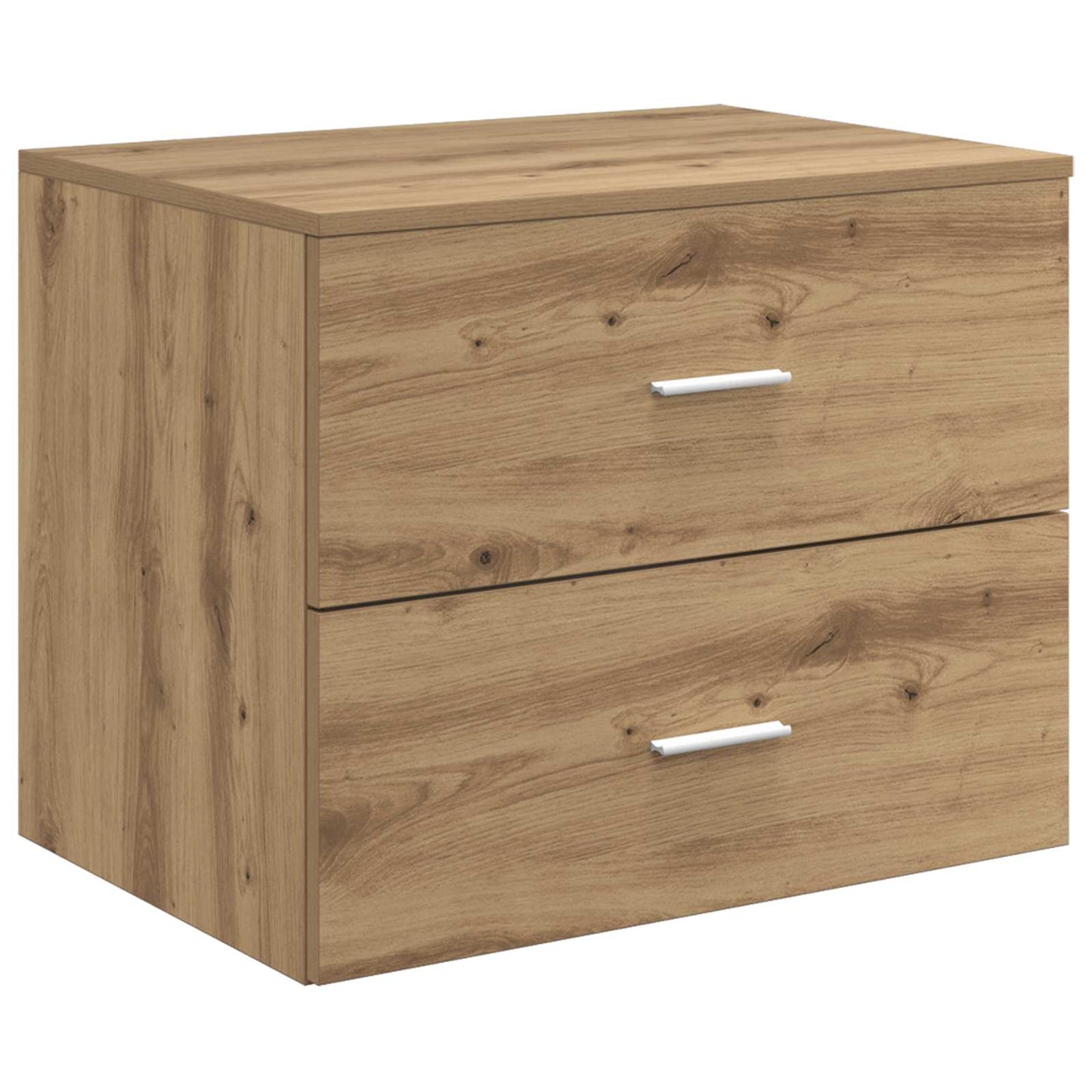 vidaXL Wall-Mounted Bathroom Cabinet Artisan Oak 62.5 x 44.5 x 50 cm 2