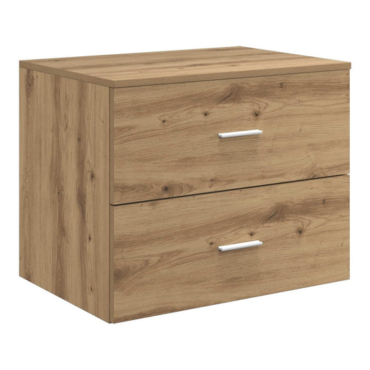 Wall-mounted Bathroom Cabinet 62.5 x 44.5 x 50 cm Artisan oak