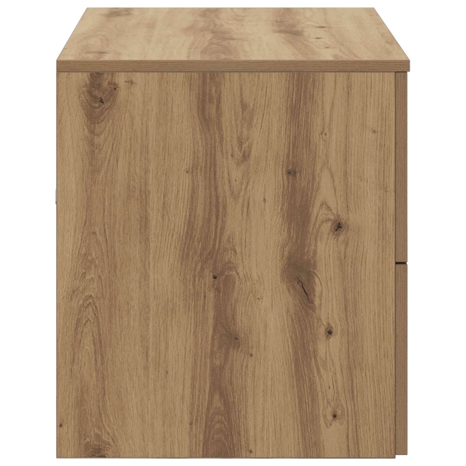 vidaXL Wall-Mounted Bathroom Cabinet Artisan Oak 62.5 x 44.5 x 50 cm 4