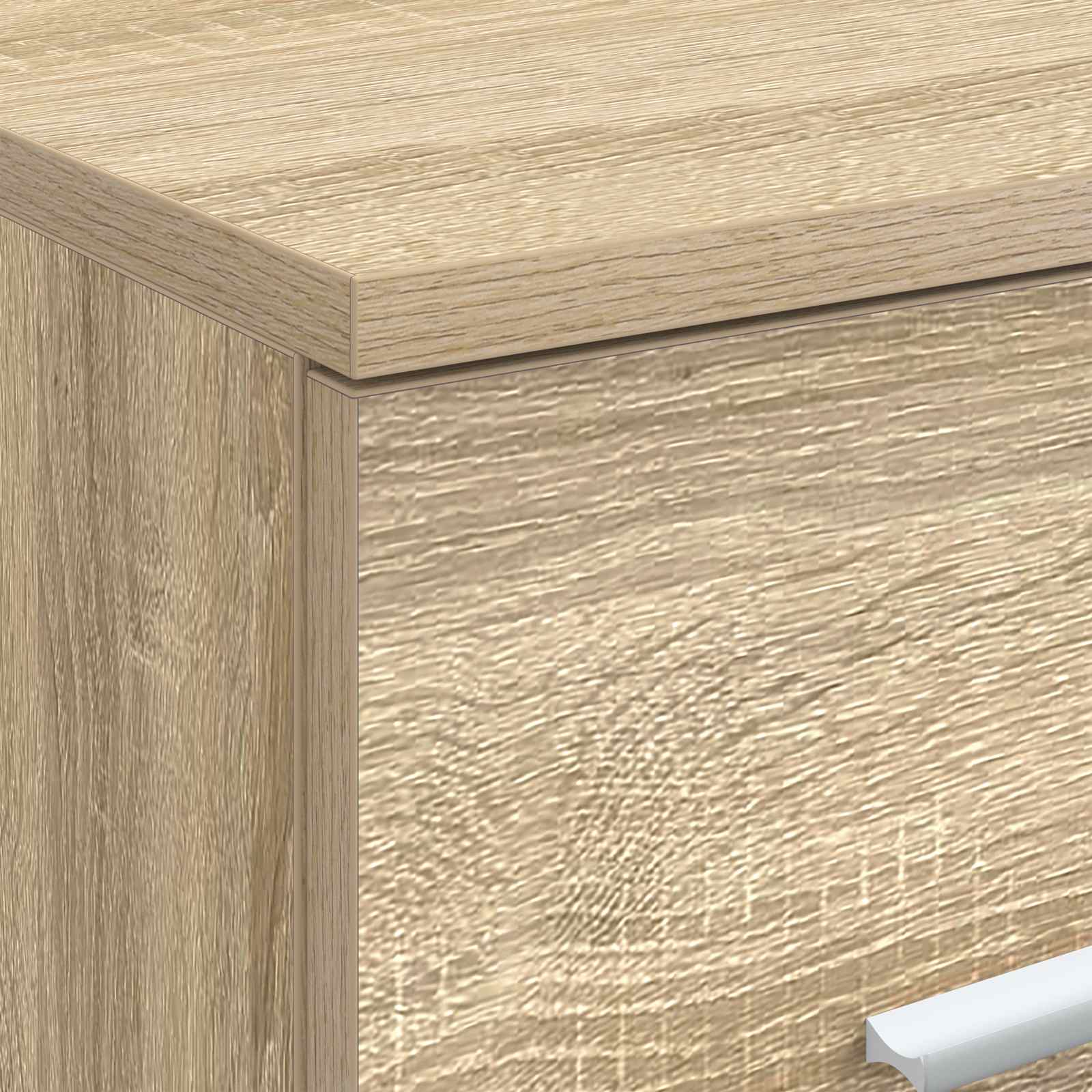 vidaXL Bathroom Cabinet In-between Sonoma Oak 30 x 44.5 x 50 cm 6