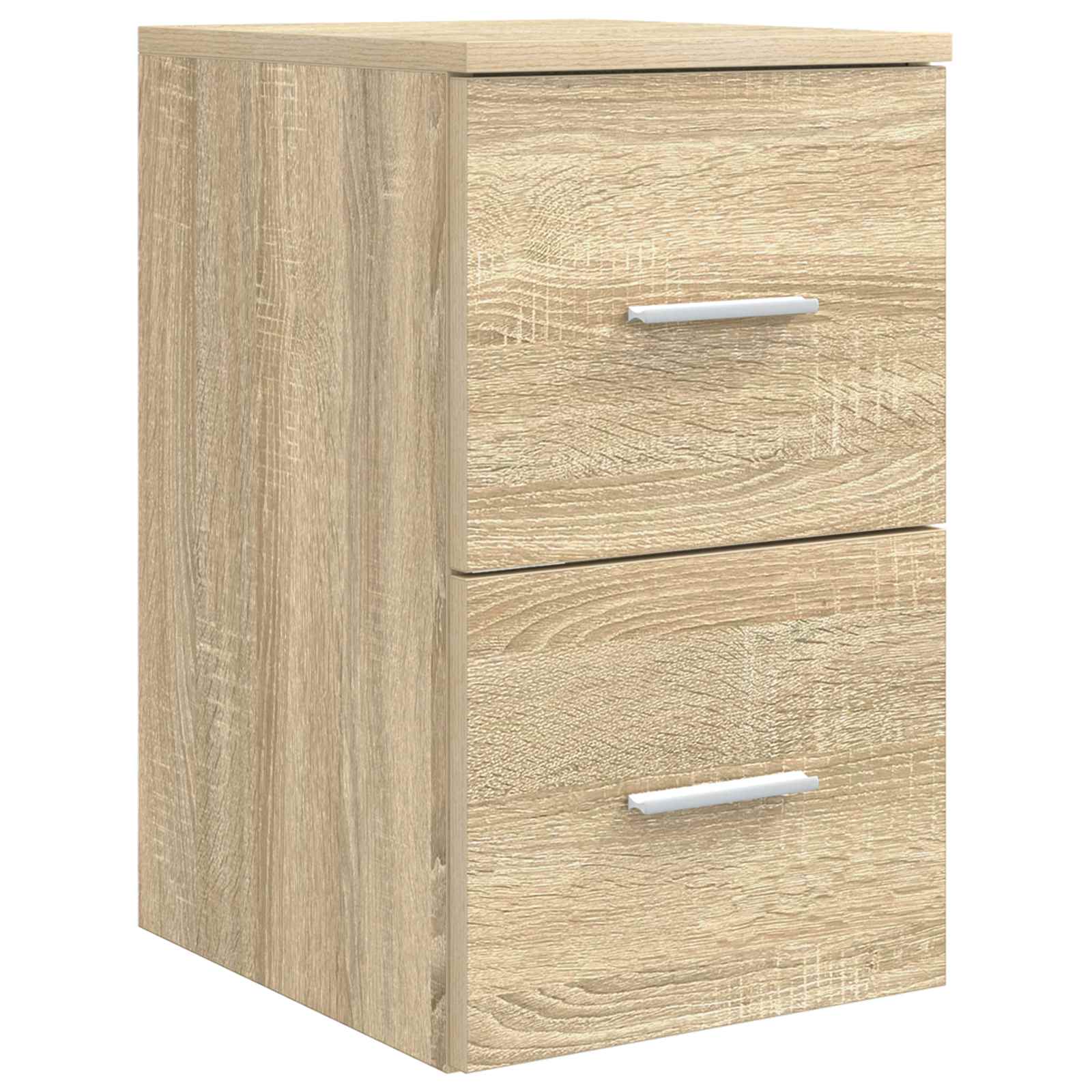 vidaXL Bathroom Cabinet In-between Sonoma Oak 30 x 44.5 x 50 cm 2
