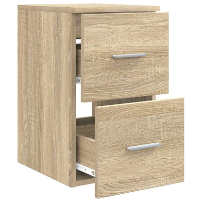 vidaXL Bathroom Cabinet In-between Sonoma Oak 30 x 44.5 x 50 cm 4