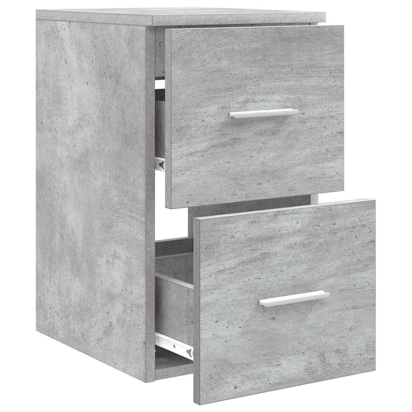 vidaXL Bathroom Cabinet In-between Concrete Grey 30 x 44.5 x 50 cm 4