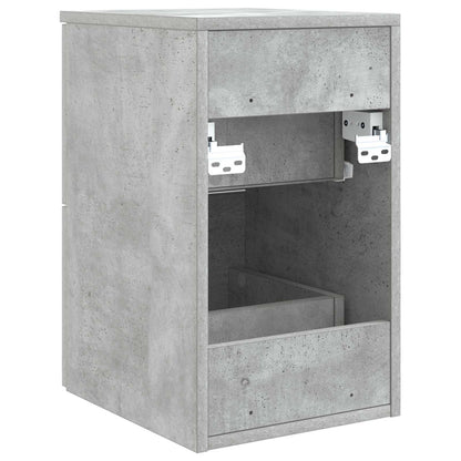 vidaXL Bathroom Cabinet In-between Concrete Grey 30 x 44.5 x 50 cm 5