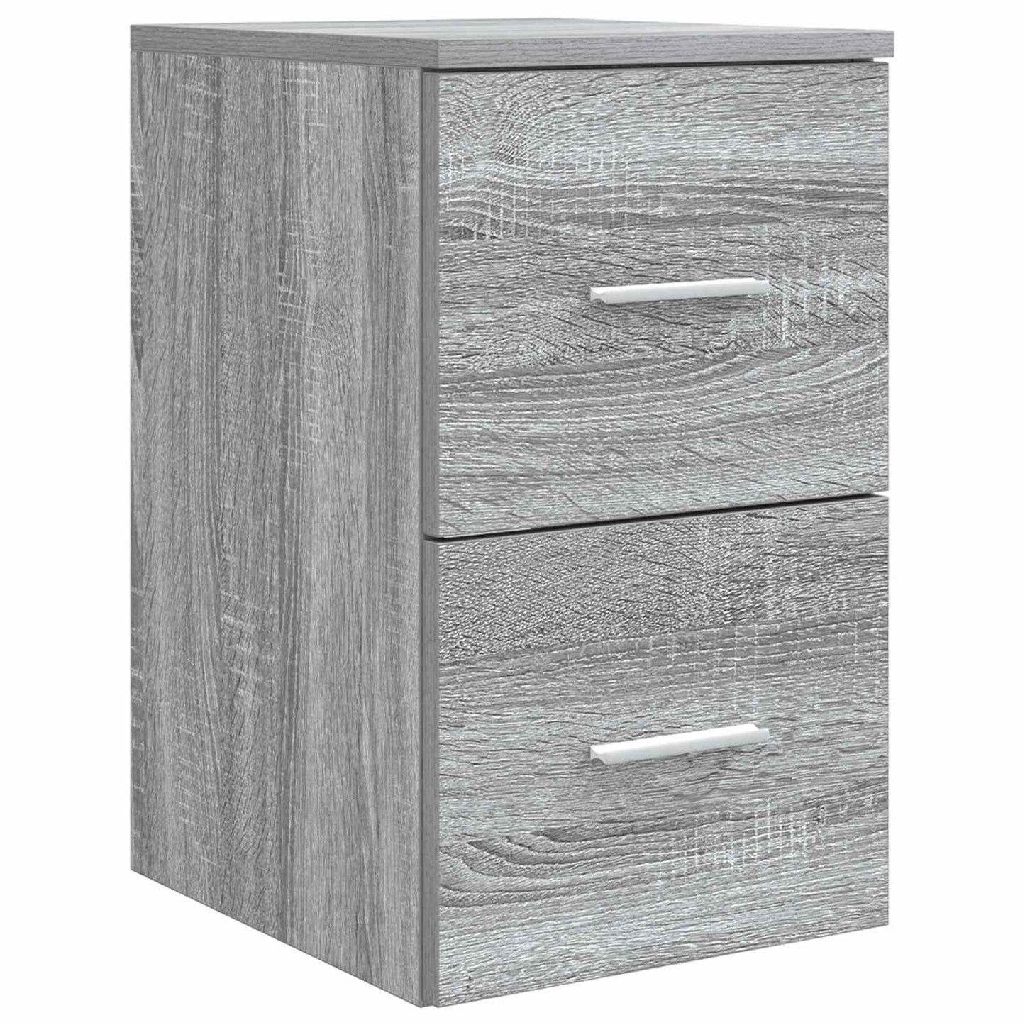 vidaXL Bathroom Cabinet In-between Grey Sonoma 30 x 44.5 x 50 cm 2
