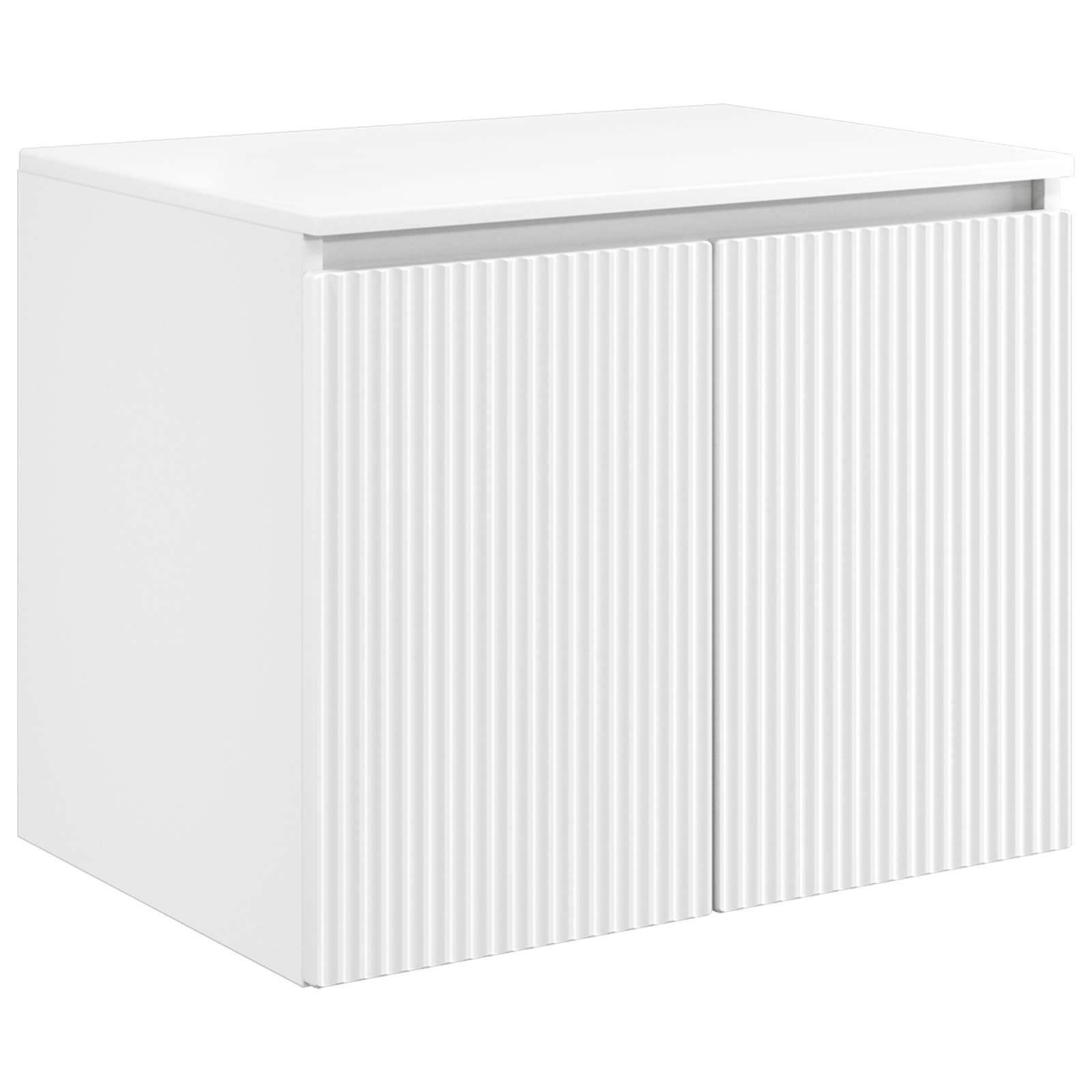 vidaXL Wall-mounted Bathroom Cabinet White 62.5 x 44.5 x 50 cm 2