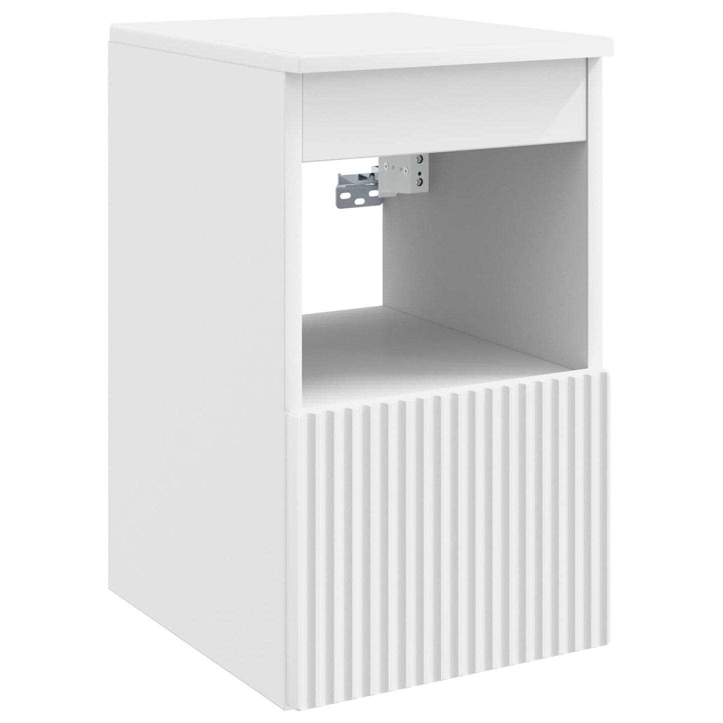 vidaXL Bathroom Cabinet White 30 x 44.5 x 50 cm Engineered Wood 2