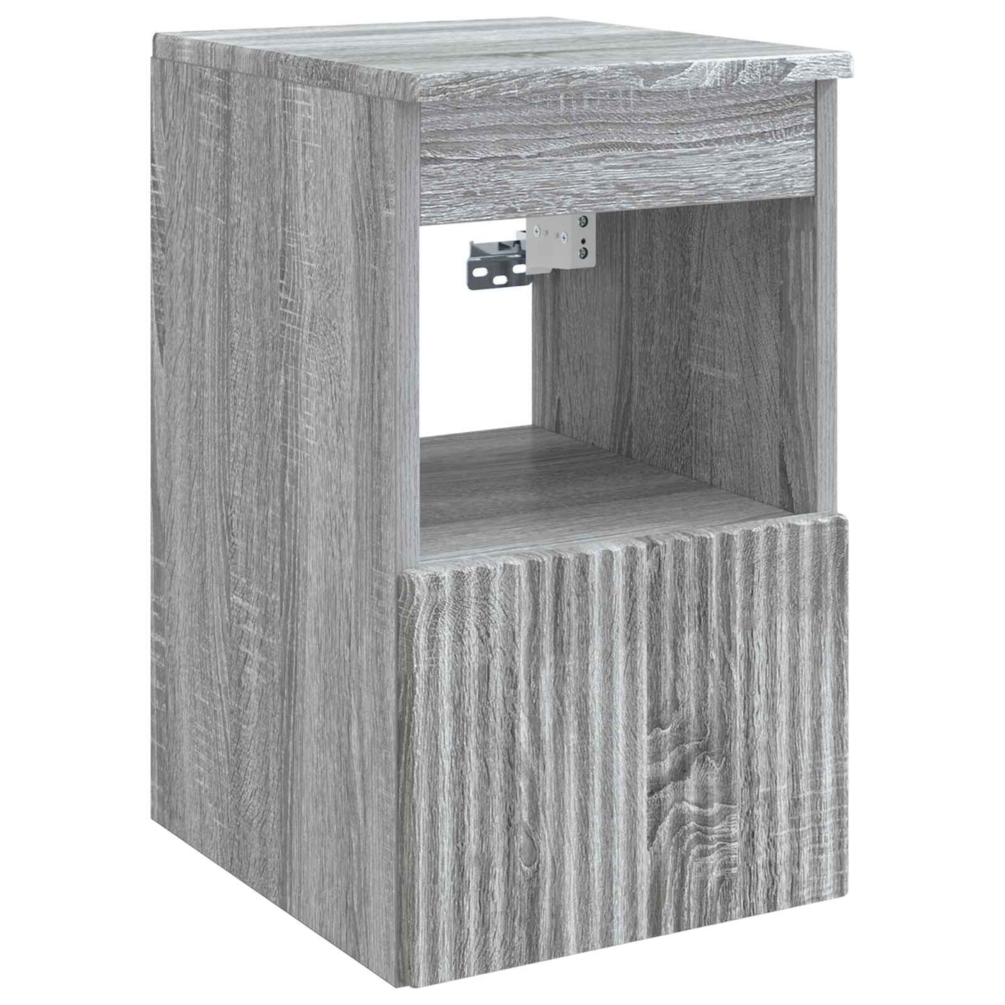 vidaXL Bathroom Cabinet Grey Sonoma 30 x 44.5 x 50 cm Engineered Wood 2