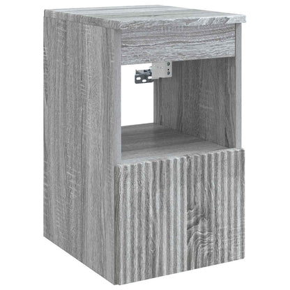 vidaXL Bathroom Cabinet Grey Sonoma 30 x 44.5 x 50 cm Engineered Wood 2