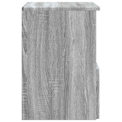 vidaXL Bathroom Cabinet Grey Sonoma 30 x 44.5 x 50 cm Engineered Wood 6