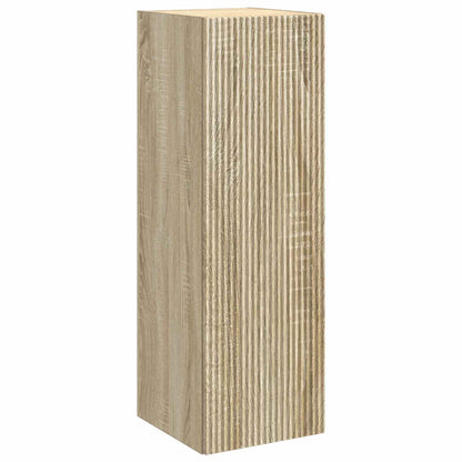 vidaXL Wall-mounted Bathroom Cabinet Sonoma Oak 33 x 34.5 x 100 cm 2