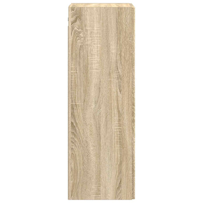 vidaXL Wall-mounted Bathroom Cabinet Sonoma Oak 33 x 34.5 x 100 cm 4
