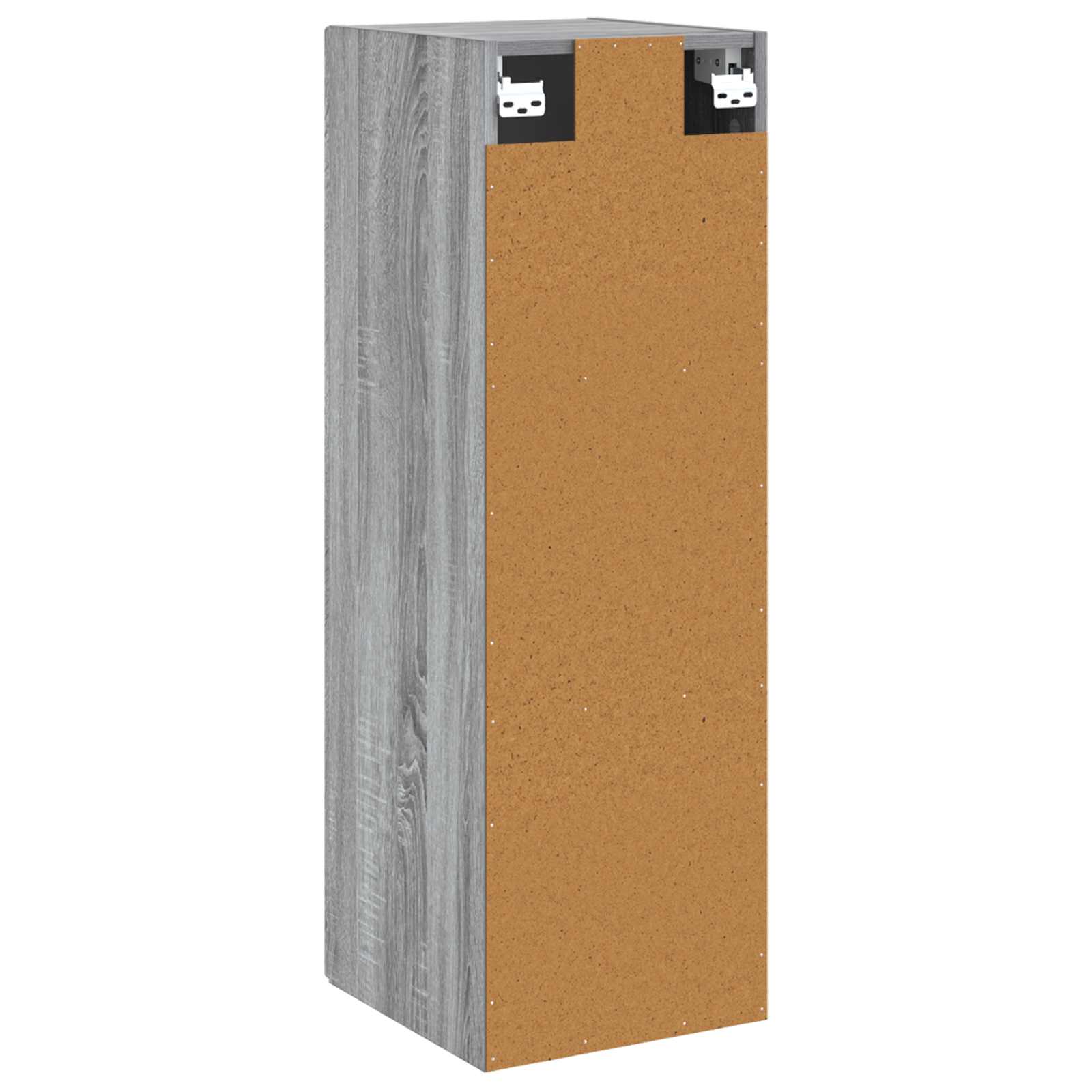 vidaXL Wall-mounted Bathroom Cabinet Grey Sonoma 33 x 34.5 x 100 cm 5