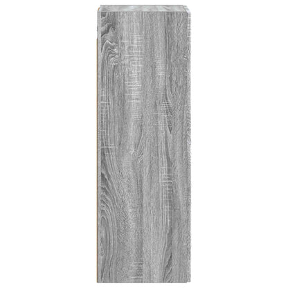 vidaXL Wall-mounted Bathroom Cabinet Grey Sonoma 33 x 34.5 x 100 cm 4