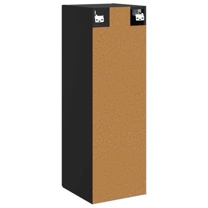 vidaXL Wall-mounted Bathroom Cabinet Black 33 x 34.5 x 60 cm 5
