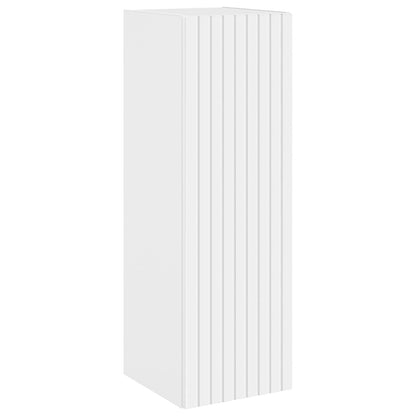 vidaXL Wall-mounted Bathroom Cabinet White 33 x 34.5 x 100 cm 2