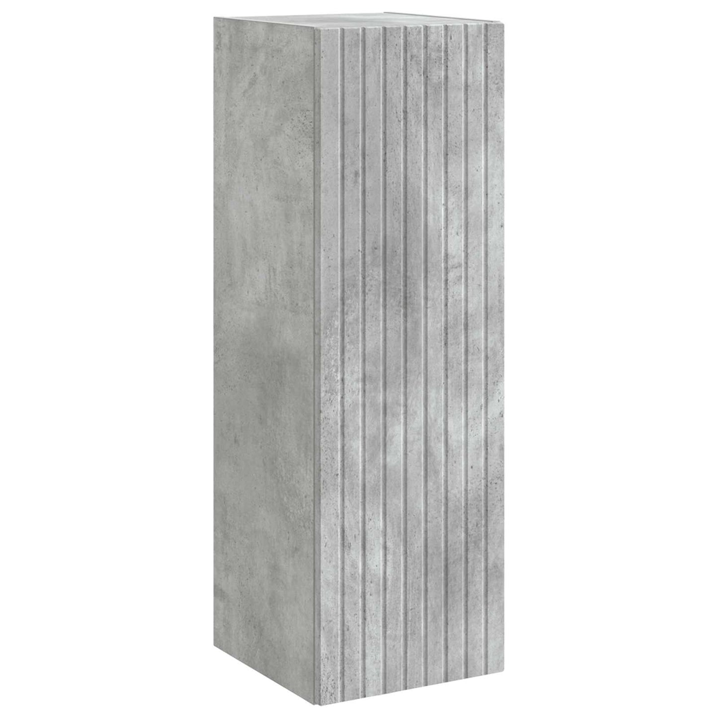 vidaXL Wall-mounted Bathroom Cabinet Concrete Grey 33 x 34.5 x 100 cm 2