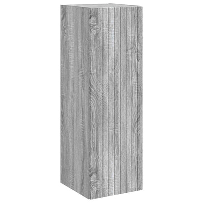 vidaXL Wall-mounted Bathroom Cabinet Grey Sonoma 33 x 34.5 x 100 cm 2