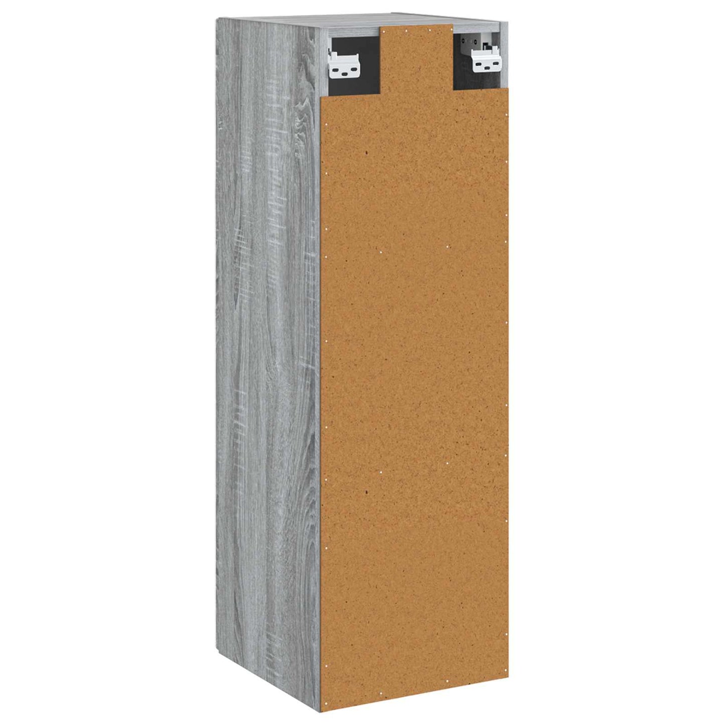 vidaXL Wall-mounted Bathroom Cabinet Grey Sonoma 33 x 34.5 x 100 cm 5