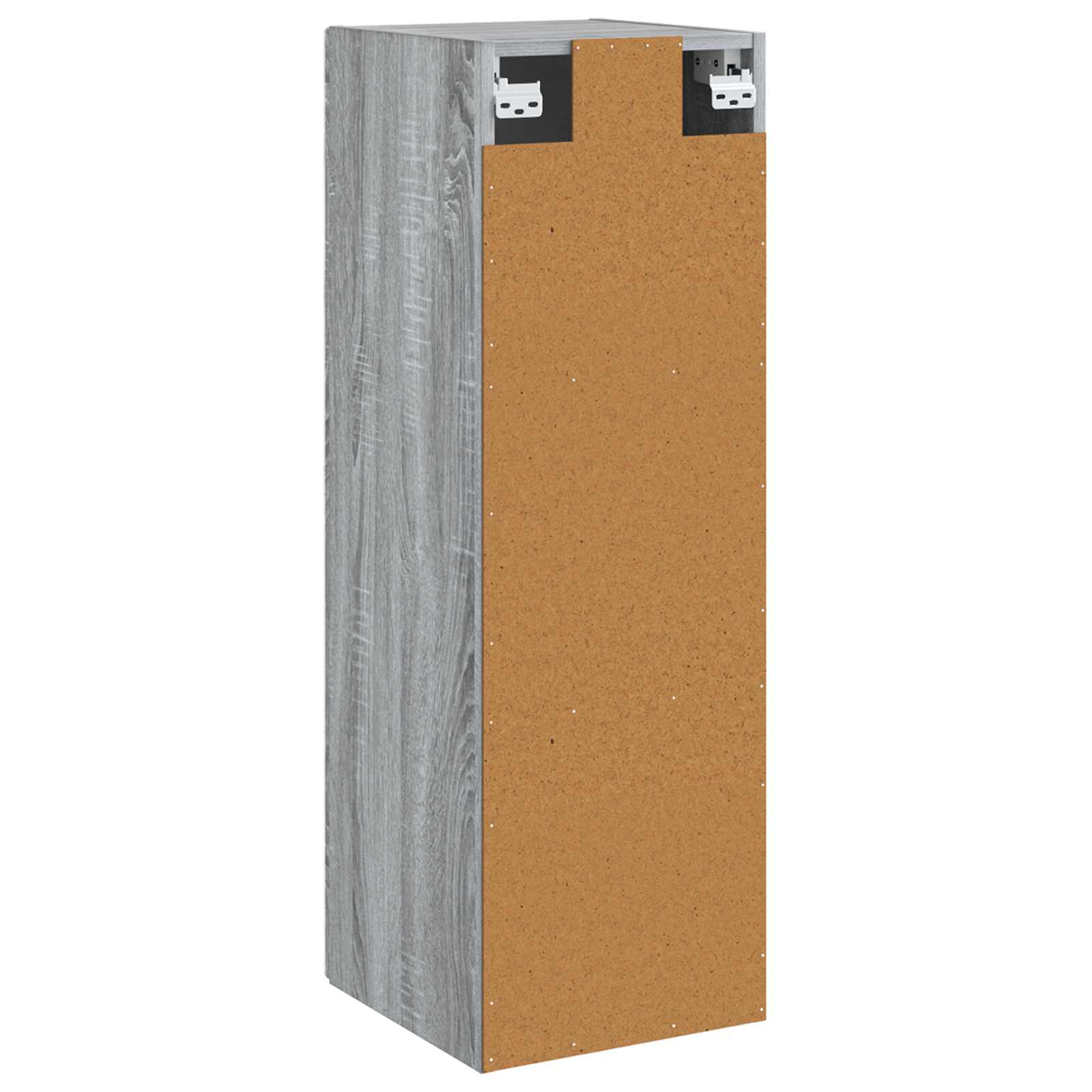 vidaXL Wall-mounted Bathroom Cabinet Grey Sonoma 33 x 34.5 x 100 cm 5