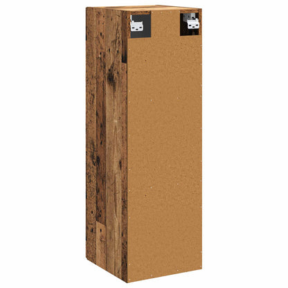 vidaXL Wall-mounted Bathroom Cabinet Old Wood 33 x 34.5 x 100 cm 5
