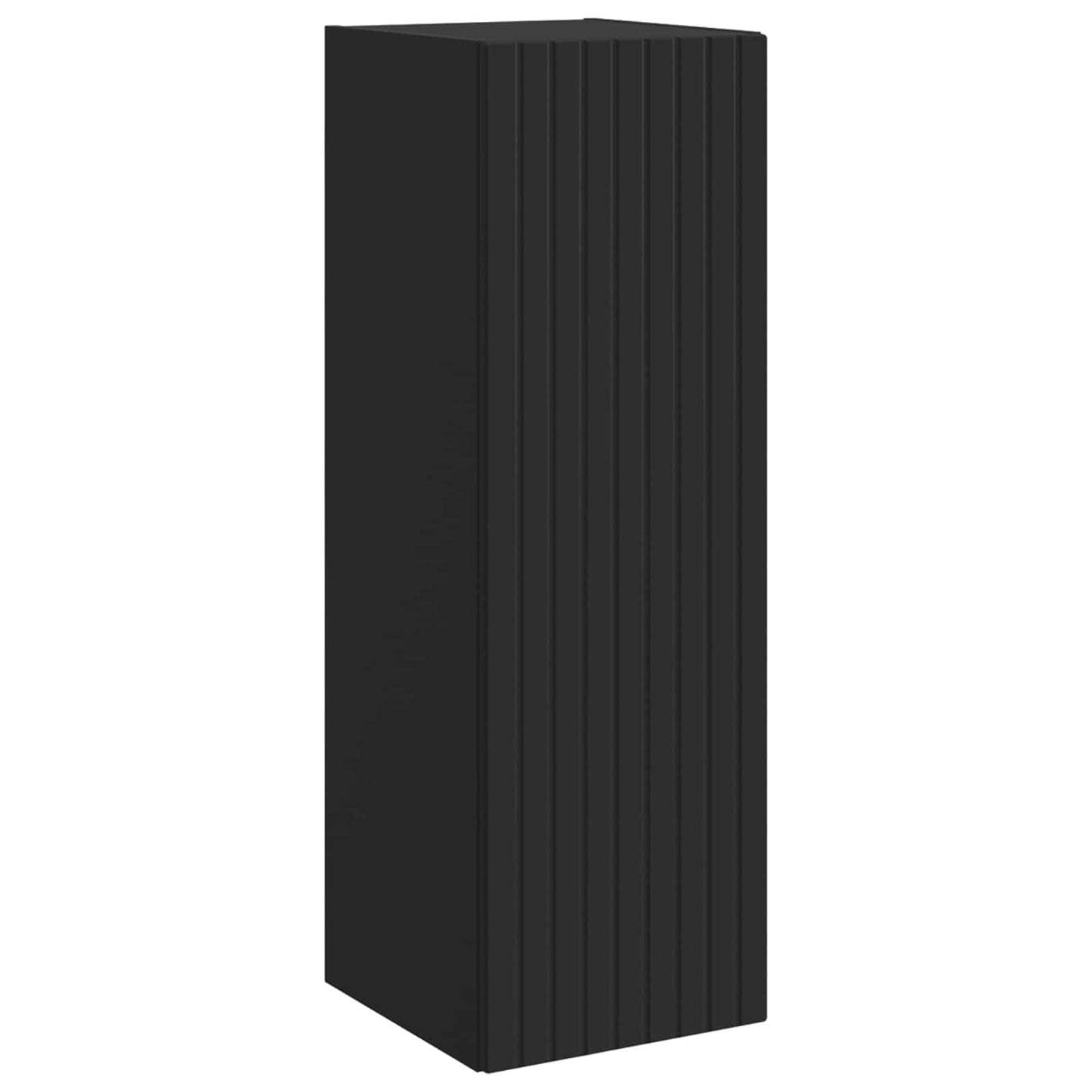 vidaXL Wall-mounted Bathroom Cabinet Black 33 x 34.5 x 60 cm 2