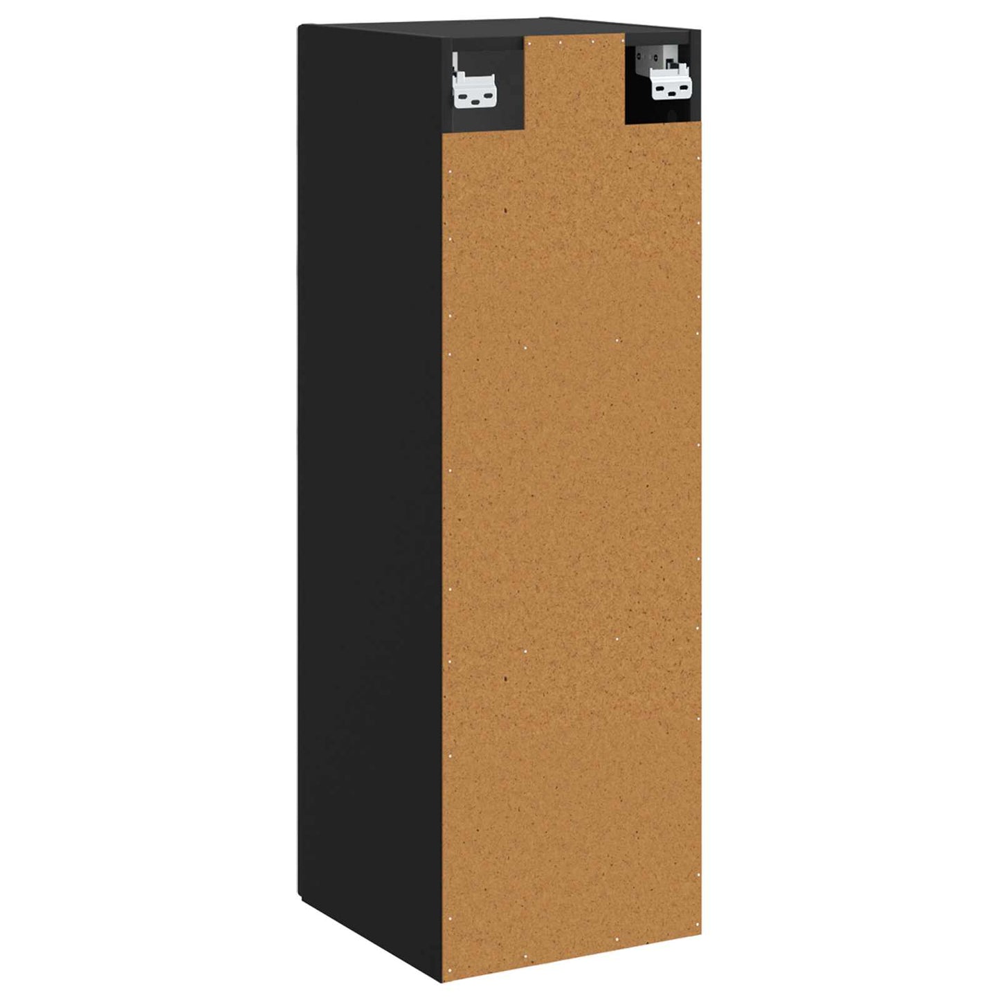 vidaXL Wall-mounted Bathroom Cabinet Black 33 x 34.5 x 60 cm 5