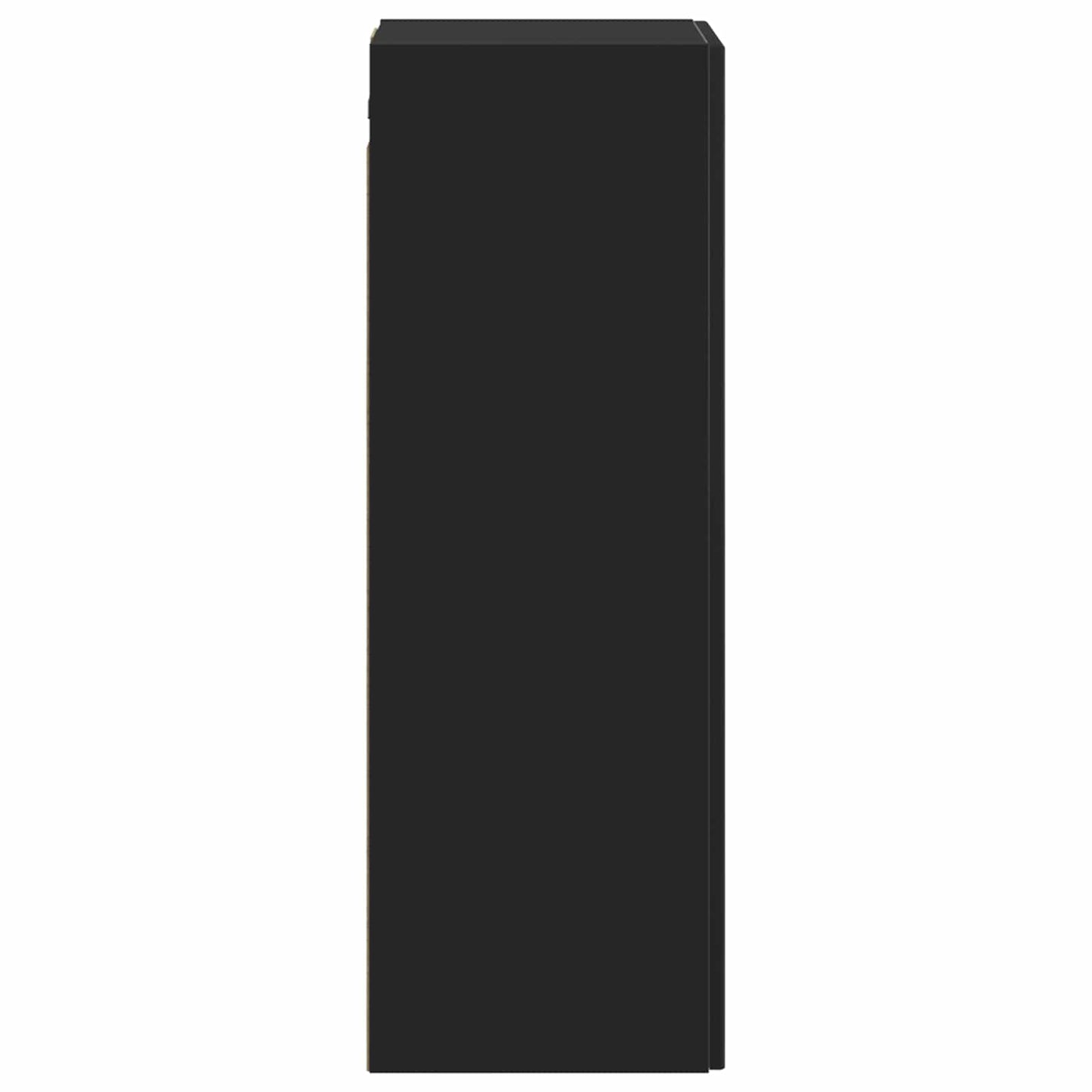 vidaXL Wall-mounted Bathroom Cabinet Black 33 x 34.5 x 60 cm 4