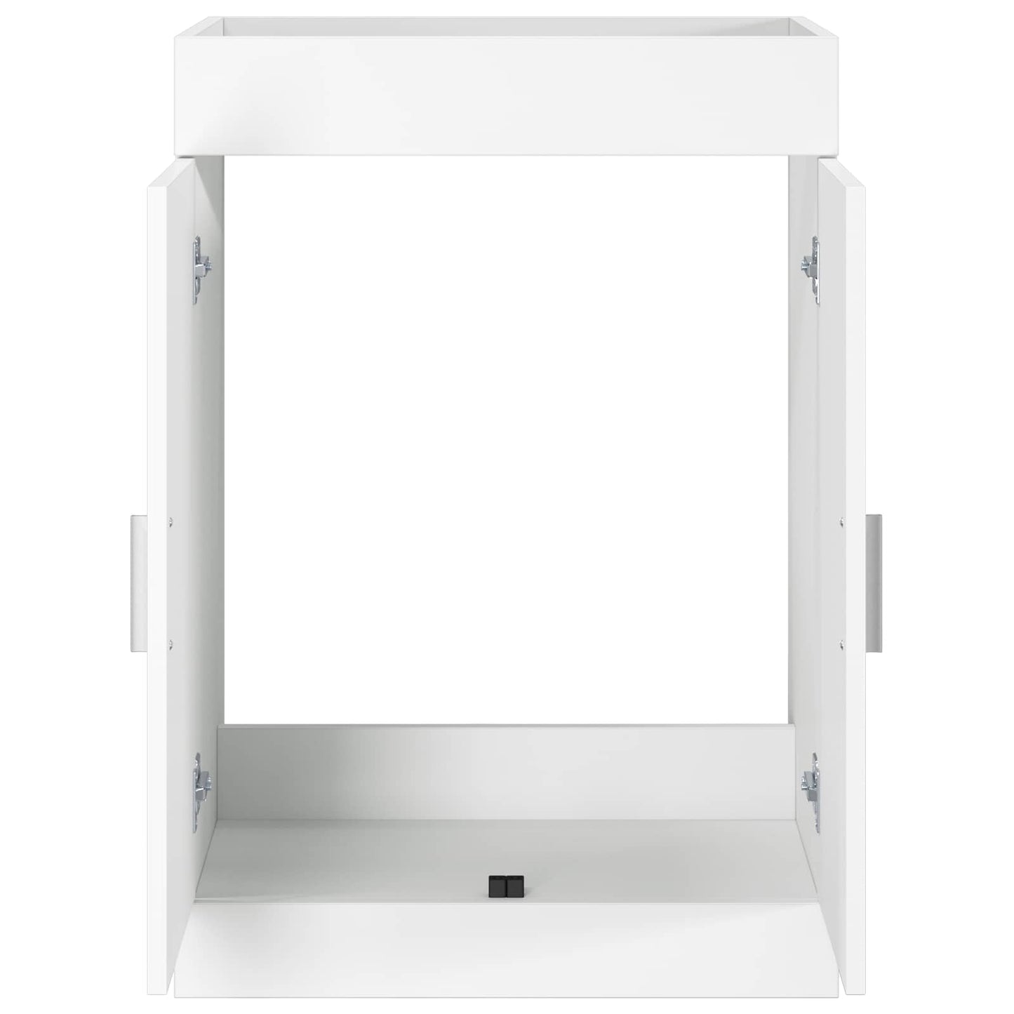 vidaXL Bathroom Under Sink Cabinet White 56 x 37.5 x 81 cm 4
