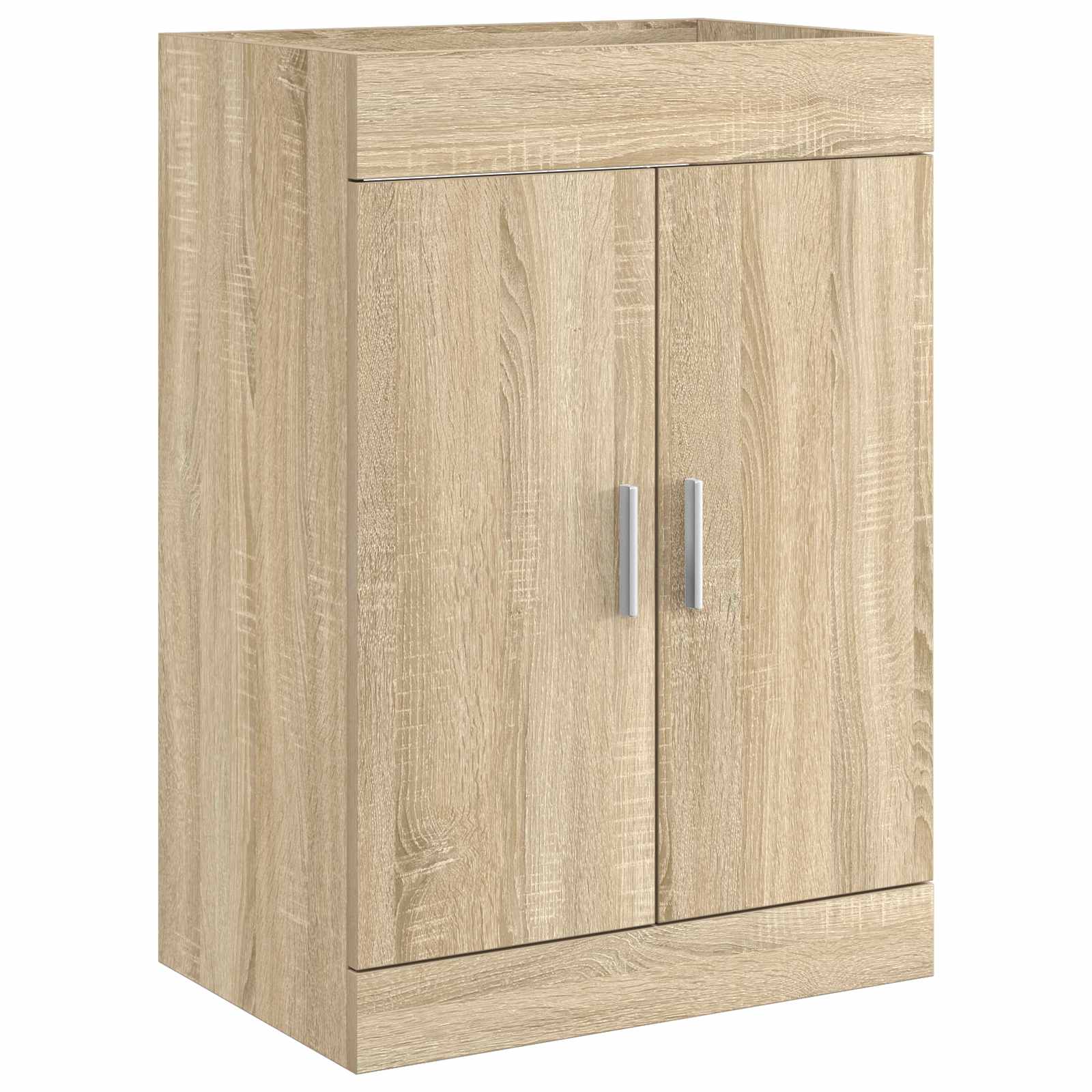 vidaXL Bathroom Under Sink Cabinet Sonoma Oak 56 x 37.5 x 81 cm 2