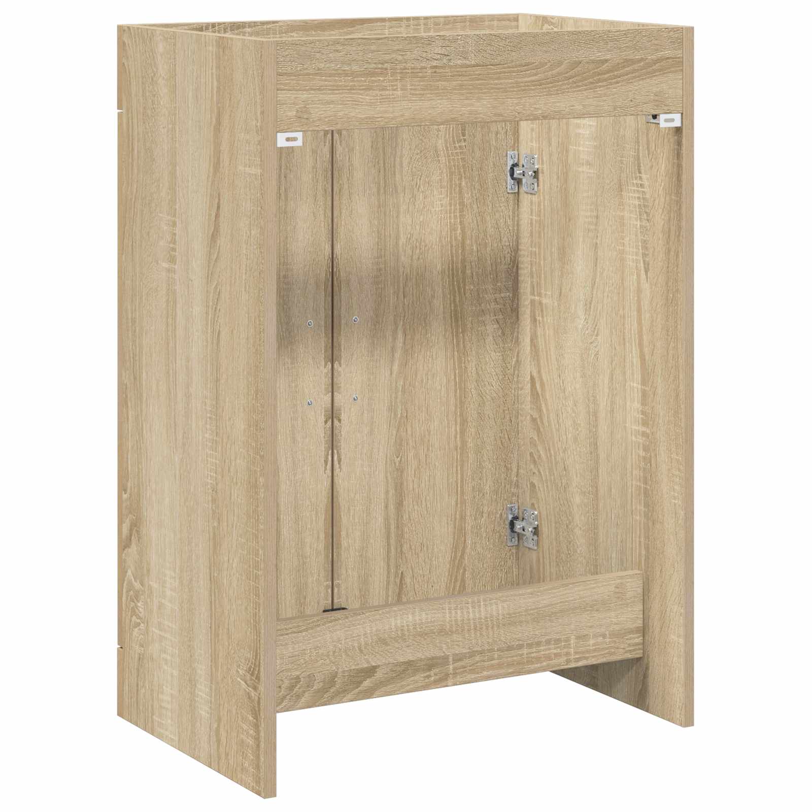 vidaXL Bathroom Under Sink Cabinet Sonoma Oak 56 x 37.5 x 81 cm 6