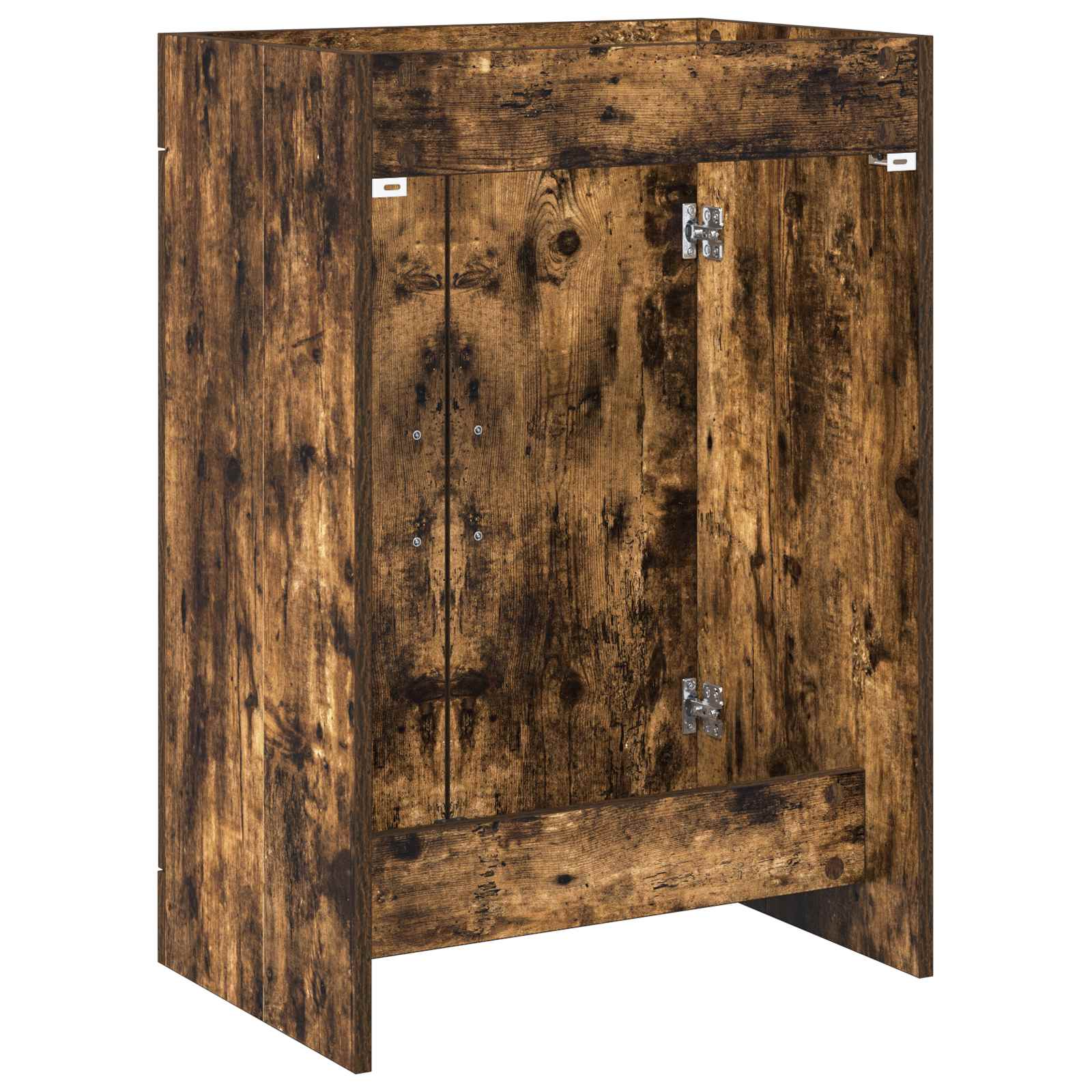 vidaXL Bathroom Under Sink Cabinet Smoked Oak 78.5 x 37.5 x 81 cm 6