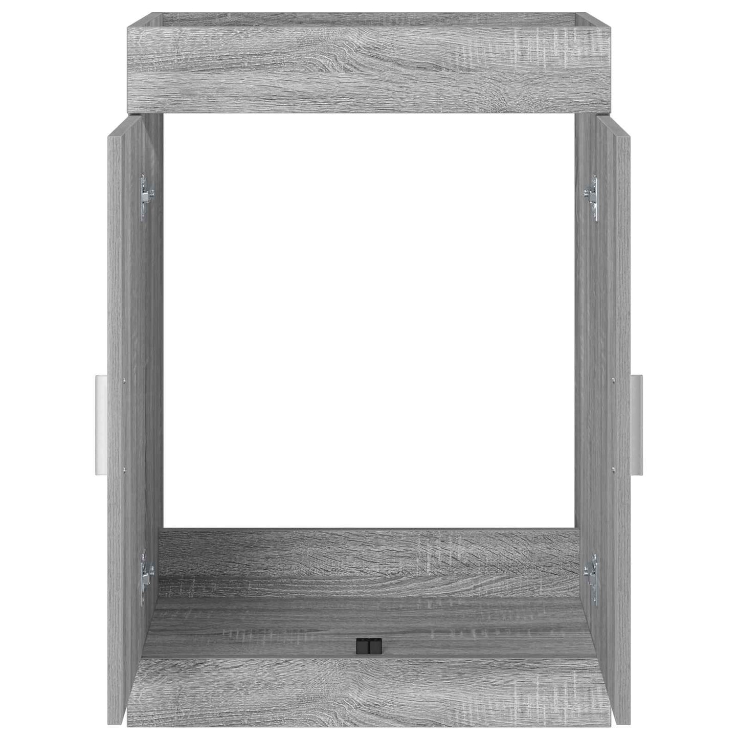 vidaXL Bathroom Under Sink Cabinet Grey Sonoma 78.5 x 37.5 x 81 cm 4