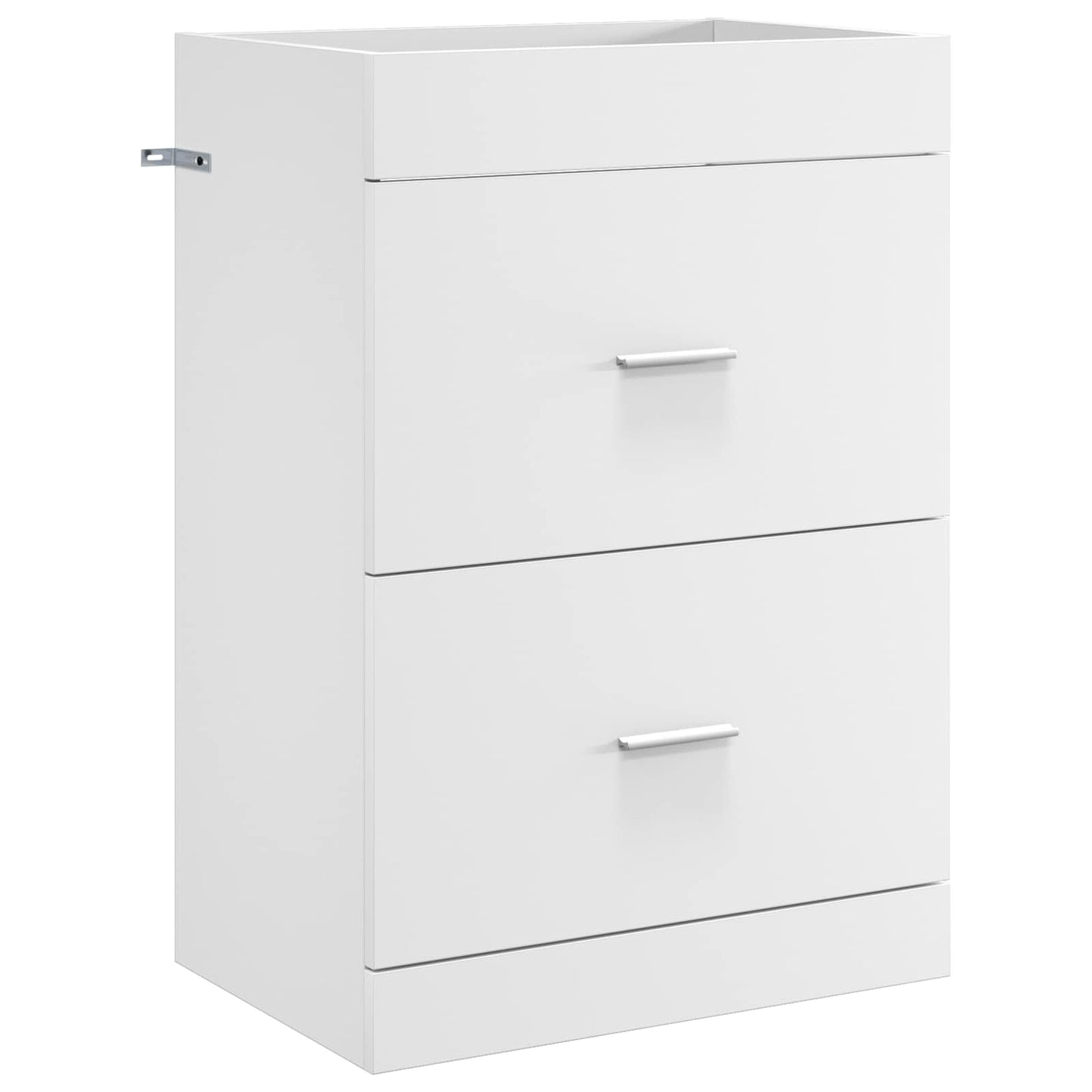 vidaXL Bathroom Under Sink Cabinet White 56 x 37.5 x 81 cm 2