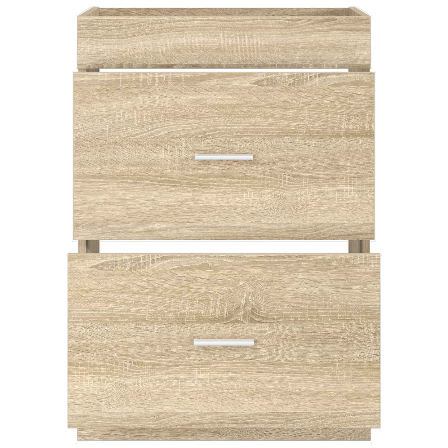 vidaXL Bathroom Under Sink Cabinet Sonoma Oak 56 x 37.5 x 81 cm 4