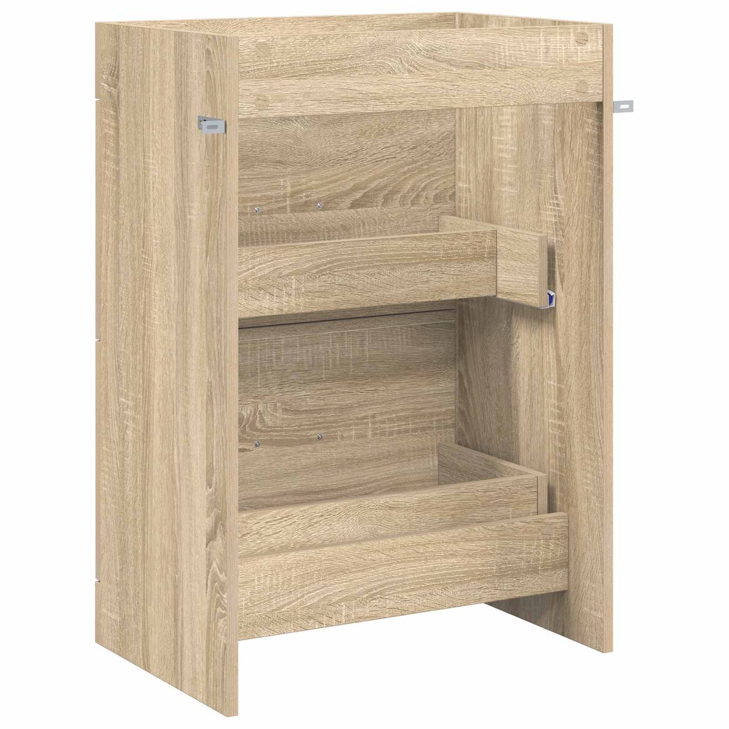 vidaXL Bathroom Under Sink Cabinet Sonoma Oak 56 x 37.5 x 81 cm 6
