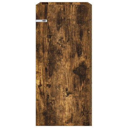 vidaXL Bathroom Under Sink Cabinet Smoked Oak 56 x 37.5 x 81 cm 5