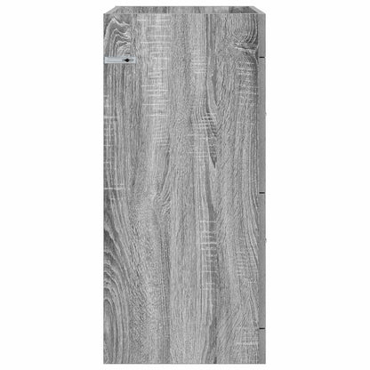 vidaXL Bathroom Under Sink Cabinet Grey Sonoma 56 x 37.5 x 81 cm 5