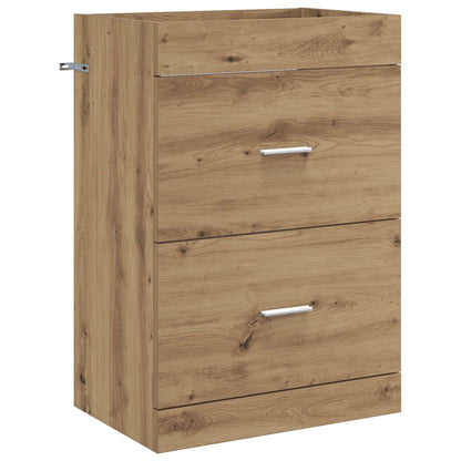 vidaXL Bathroom Under Sink Cabinet Artisan Oak 56 x 37.5 x 81 cm 2