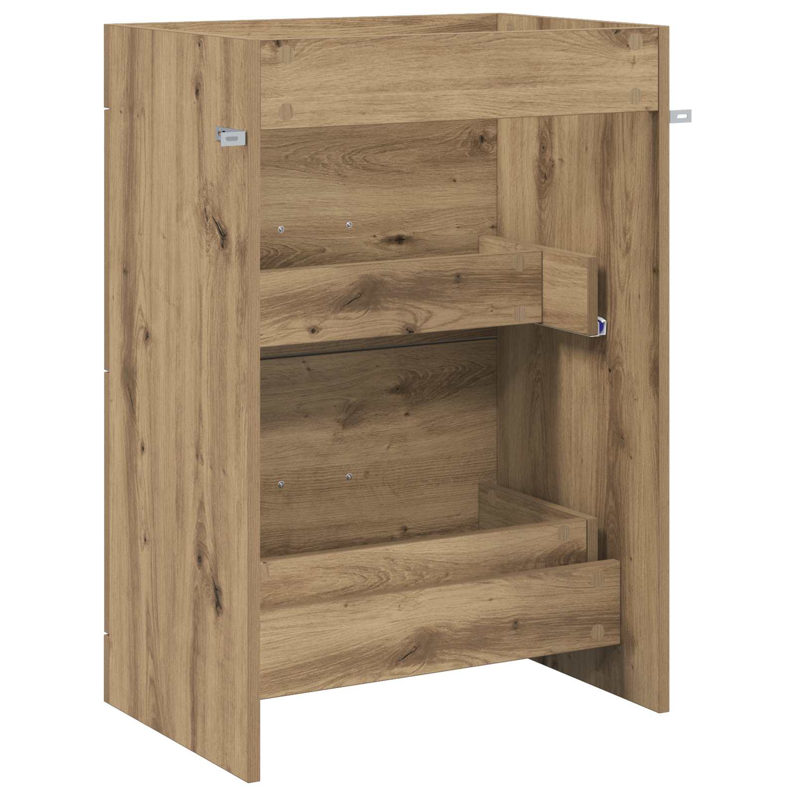 vidaXL Bathroom Under Sink Cabinet Artisan Oak 56 x 37.5 x 81 cm 6