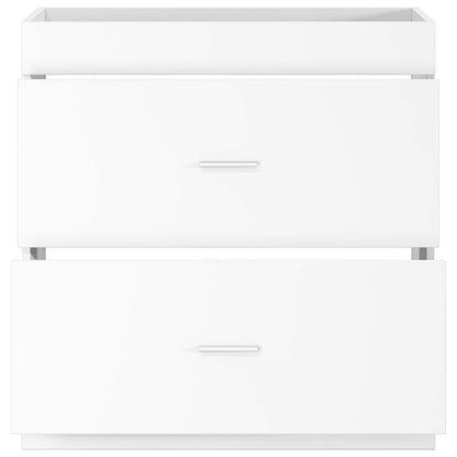 vidaXL Bathroom Under Sink Cabinet White 78.5 x 37.5 x 81 cm 4