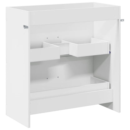 vidaXL Bathroom Under Sink Cabinet White 78.5 x 37.5 x 81 cm 6