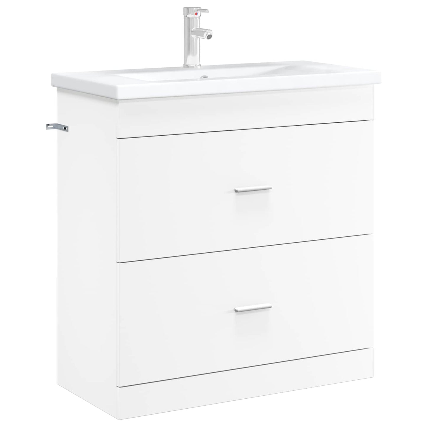 vidaXL Bathroom Under Sink Cabinet White 78.5 x 37.5 x 81 cm 3