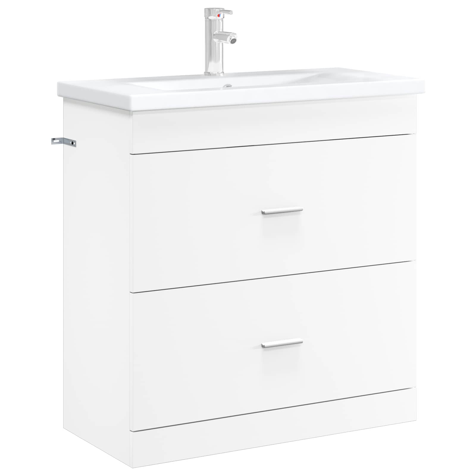 vidaXL Bathroom Under Sink Cabinet White 78.5 x 37.5 x 81 cm 3