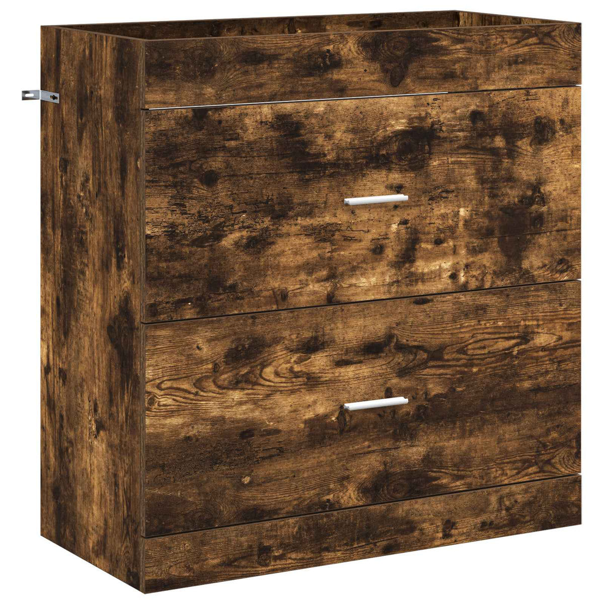 vidaXL Bathroom Under Sink Cabinet Smoked Oak 78.5 x 37.5 x 81 cm 2