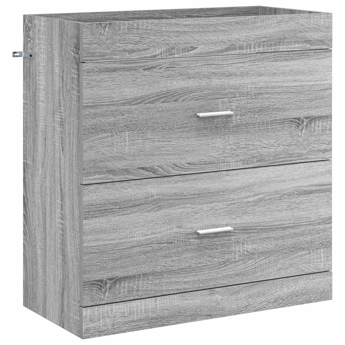 vidaXL Bathroom Under Sink Cabinet Grey Sonoma 78.5 x 37.5 x 81 cm 2