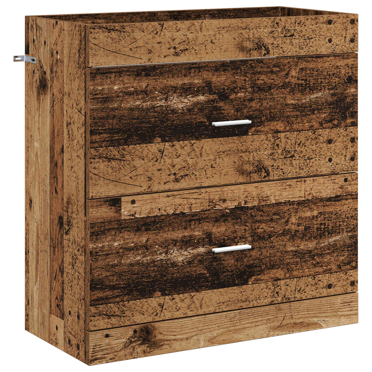 vidaXL Bathroom Under Sink Cabinet Old Wood 78.5 x 37.5 x 81 cm 2