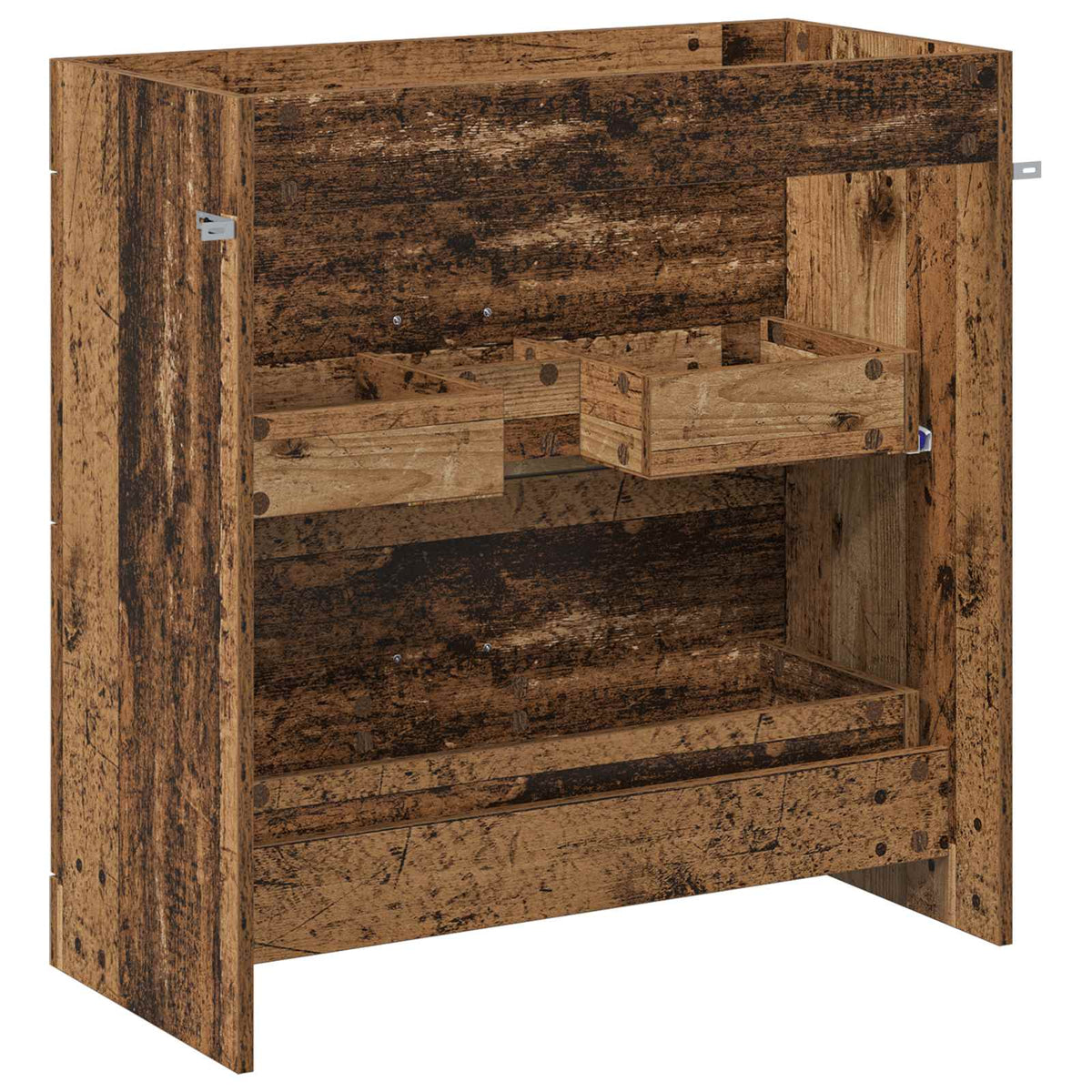 vidaXL Bathroom Under Sink Cabinet Old Wood 78.5 x 37.5 x 81 cm 6
