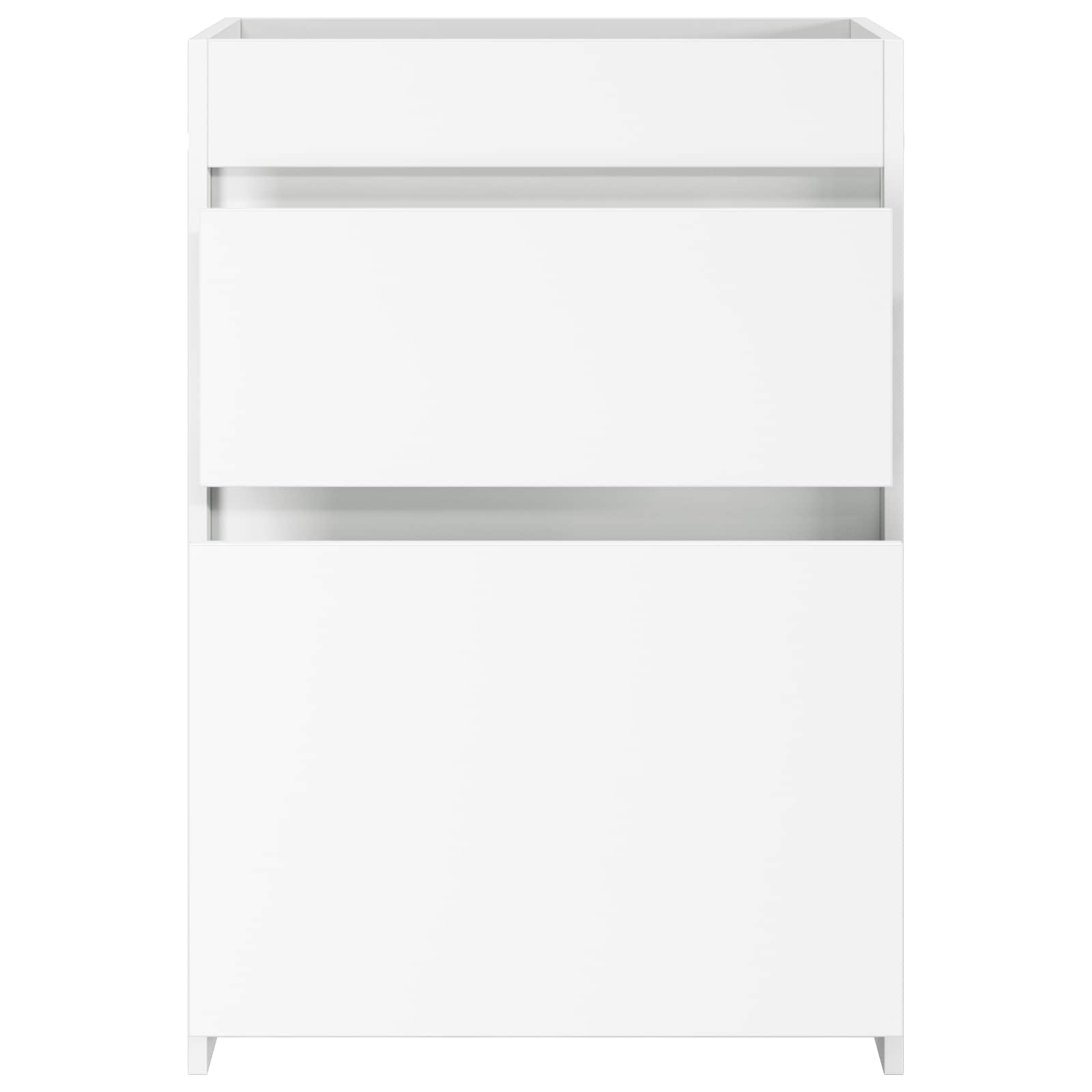 vidaXL Bathroom Under Sink Cabinet White 56 x 37.5 x 81 cm 4