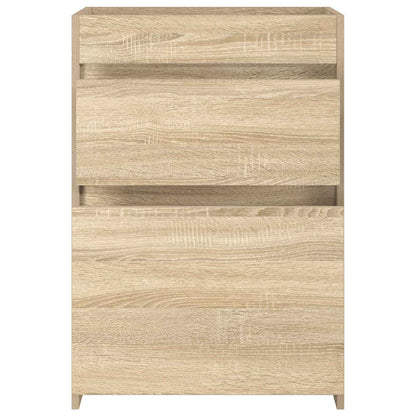 vidaXL Bathroom Under Sink Cabinet Sonoma Oak 56 x 37.5 x 81 cm 4